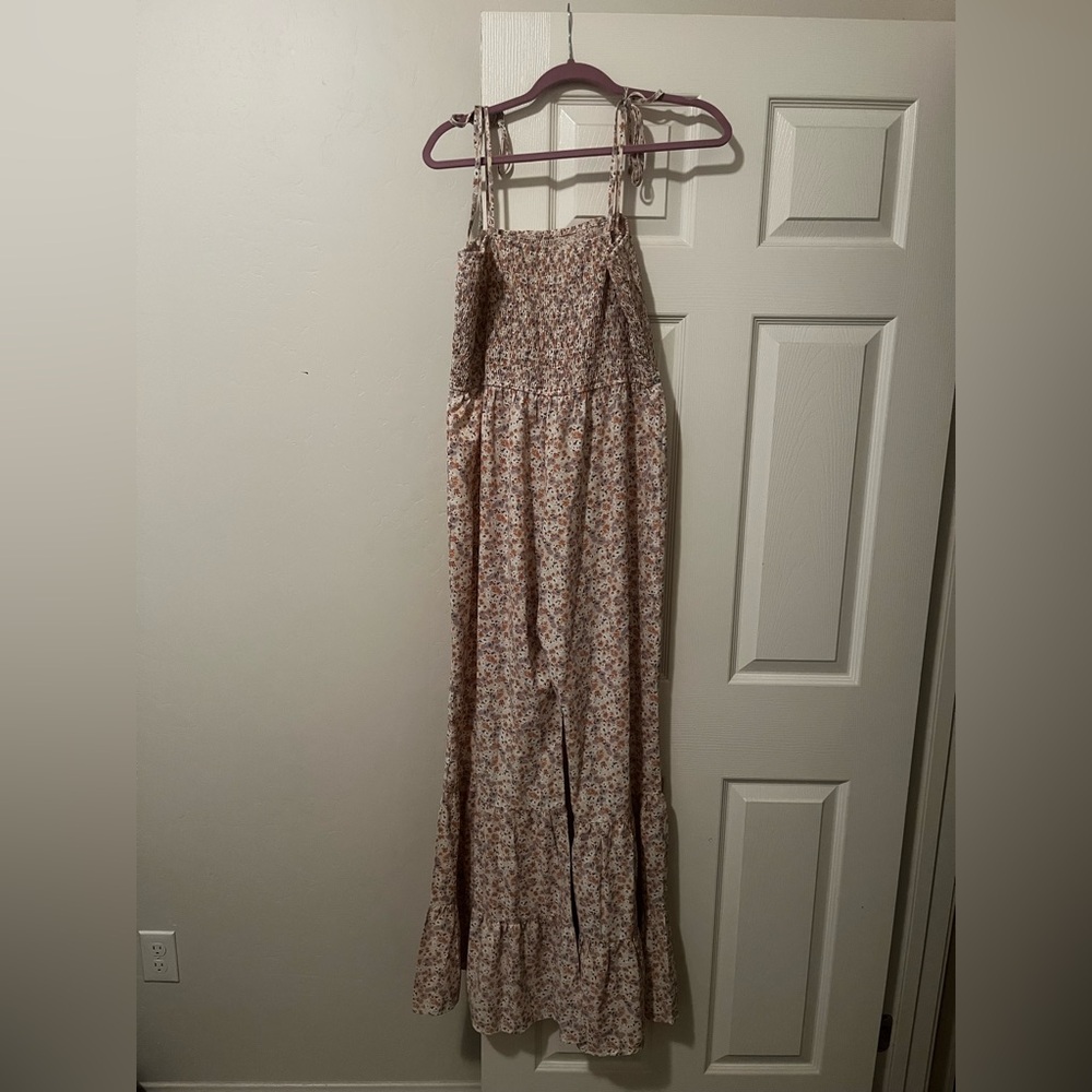 Floral Bell Bottom Jumpsuit